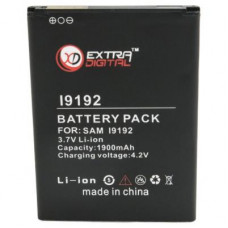 Акумуляторна батарея Extradigital Samsung Galaxy S4 Mini Duos GT-i9192 (1900 mAh) (BMS6241)