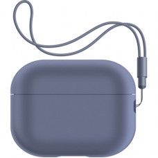 Чохол для навушників Armorstandart Silicone Case with straps для Apple Airpods Pro 2 Dark Purple (ARM68611)