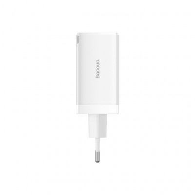 Зарядний пристрій Baseus 65W GaN5 Pro 2C+U(CCGP120202 ) white (960194)