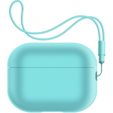 Чохол для навушників Armorstandart Silicone Case with straps для Apple Airpods Pro 2 Mint (ARM68615)