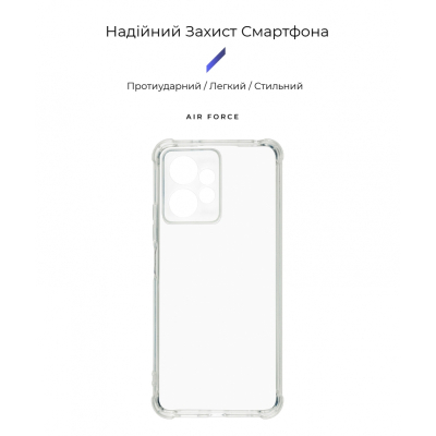 Чохол до мобільного телефона Armorstandart Air Force Xiaomi Redmi Note 12 4G/Note 12 5G Cam cov Transparent (ARM66382)