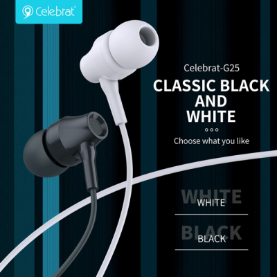 Навушники Celebrat G25 White (1006645)