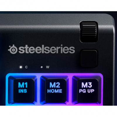 Клавіатура SteelSeries Apex 3 TKL USB UA Black (SS64817)