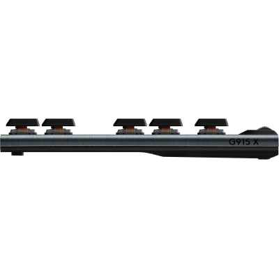 Клавіатура Logitech G915 TKL X Lightspeed Switch-Tactile Wireless/Bluetooth/USB UA Black (920-012721)