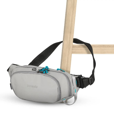 Сумка-бананка Pacsafe Eco Anti-Theft Waist Pack сірий/чорний (41104145)