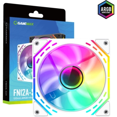 Кулер до корпусу Gamemax FN12A-S2I-W