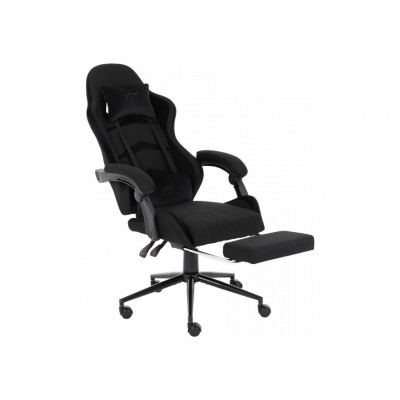 Крісло ігрове GT Racer X-2324 Black Suede (X-2324 Fabric Black Suede)