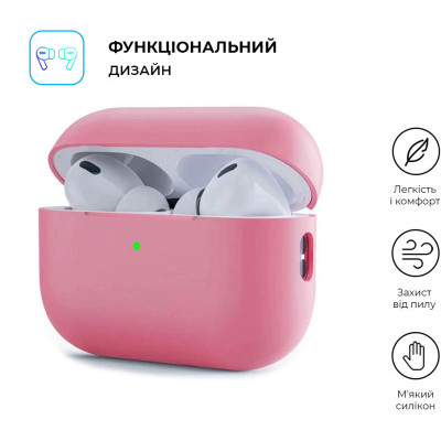 Чохол для навушників Armorstandart Silicone Case для Apple Airpods Pro 2 Pink (ARM64534)