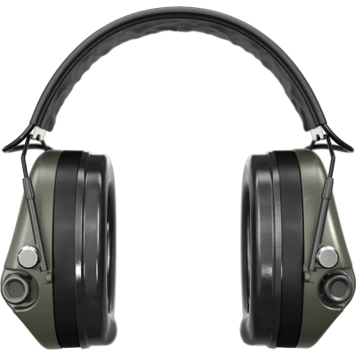 Навушники для стрільби Sordin Supreme Pro-X SFA зі шкіряним оголівям Green (74502-06-S)
