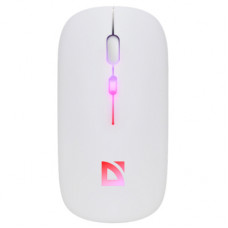 Мишка Defender Touch MM-997 Silent Wireless RGB White (52998)