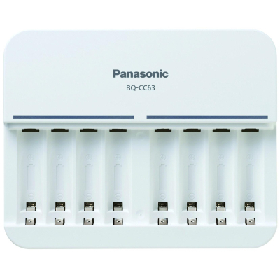 Зарядний пристрій для акумуляторів Panasonic Advanced Charger 8 cell (BQ-CC63E)
