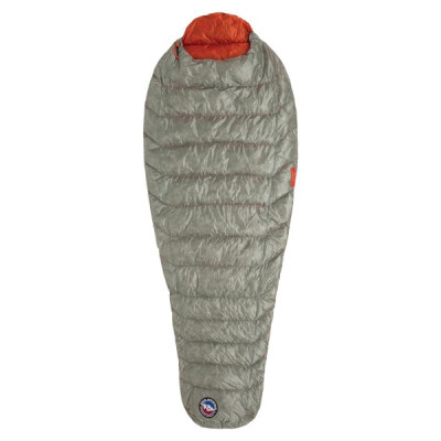 Спальний мішок Big Agnes Pluton UL 40 (850 DownTek) Regular gray/pumpkin - Left Zip (021.0180)