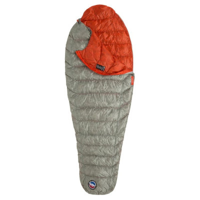 Спальний мішок Big Agnes Pluton UL 40 (850 DownTek) Regular gray/pumpkin - Left Zip (021.0180)