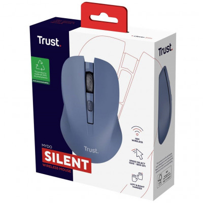 Мишка Trust Mydo Silent Wireless Blue (25041)