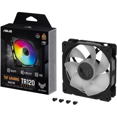 Кулер до корпусу ASUS TUF Gaming TR120 ARGB Reverse Black (90DA00D0-B09000)