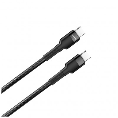 Дата кабель USB Type-C to Type-C 1.0m 3.0A black ColorWay (CW-CBPDCC047-BK)
