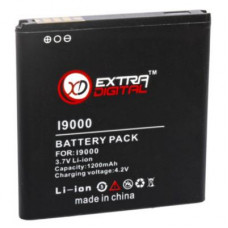 Акумуляторна батарея Extradigital Samsung GT-i9000 Galaxy S (1200 mAh) (BMS1129)