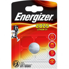Батарейка Energizer CR2025 Lithium * 1 (638709)