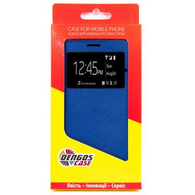 Чохол до мобільного телефона Dengos Flipp-Book Call ID Samsung Galaxy A02s (A025), blue (DG-SL-BK-276)
