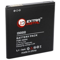 Акумуляторна батарея Extradigital Samsung GT-i9000 Galaxy S (1800 mAh) (BMS6305)