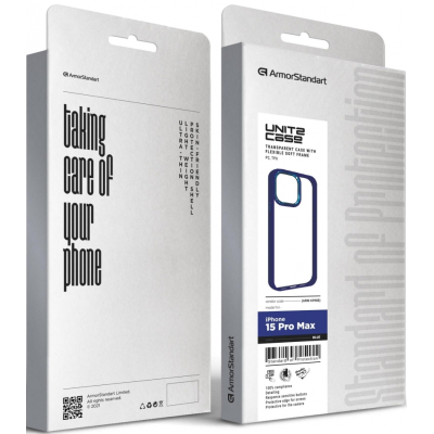 Чохол до мобільного телефона Armorstandart UNIT2 Apple iPhone 15 Pro Max Blue (ARM69988)