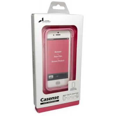 Чохол до мобільного телефона JCPAL Colorful 3 in 1 для iPhone 5S/5 Set-Pink (JCP3219)