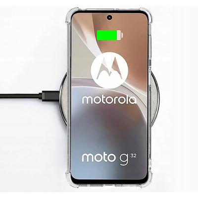 Чохол до мобільного телефона BeCover Anti-Shock Motorola Moto G32 Clear (709316)