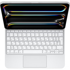 Чохол до планшета Apple Magic Keyboard for iPad Pro 11inch (M4) - Ukrainian - White,Model A2975 (MWR03UA/A)