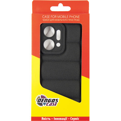 Чохол до мобільного телефона Dengos Soft HONOR X7a (black) (DG-TPU-SOFT-46)