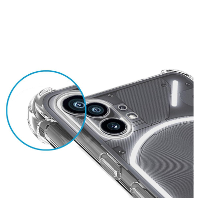 Чохол до мобільного телефона BeCover Anti-Shock Nothing Phone (1) Clear (709349)
