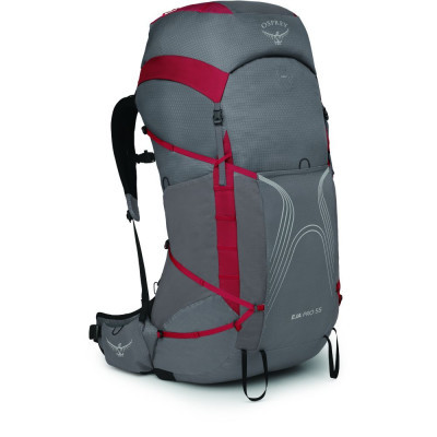 Рюкзак туристичний Osprey Eja Pro 55 dale grey/poinsettia red WM/L (009.3576)