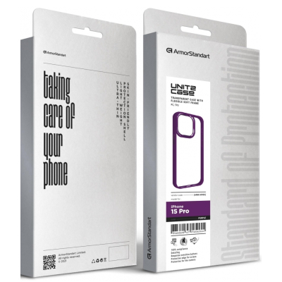 Чохол до мобільного телефона Armorstandart UNIT2 Apple iPhone 15 Pro Purple (ARM69983)