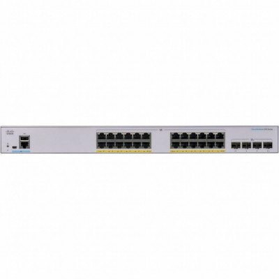 Комутатор мережевий Cisco CBS250-24FP-4G-EU