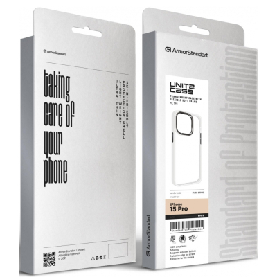 Чохол до мобільного телефона Armorstandart UNIT2 Apple iPhone 15 Pro White (ARM69980)