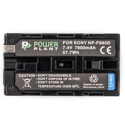 Акумулятор до фото/відео PowerPlant NP-F980D 7800mAh (CB970162)