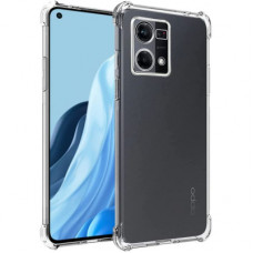 Чохол до мобільного телефона BeCover Anti-Shock Oppo Reno7 Clear (709342)
