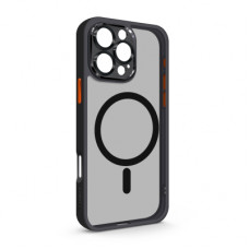 Чохол до мобільного телефона Armorstandart Unit MagSafe SE Apple iPhone 16 Pro Max Black Orange (ARM81150)