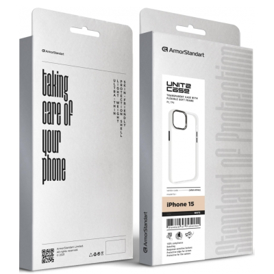 Чохол до мобільного телефона Armorstandart UNIT2 Apple iPhone 15 White (ARM69966)