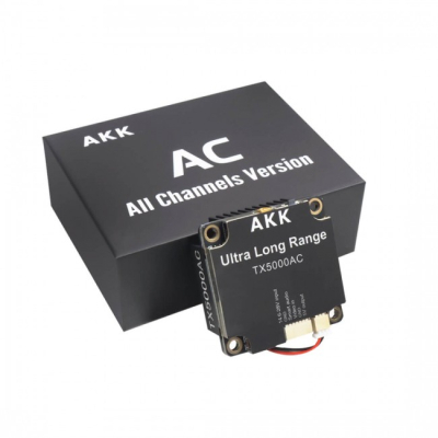 Відеопередавач (VTX) AKK AKK Ultra Long Range 5W 4.9G-6G 96CH (TX5000AC)