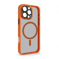 Чохол до мобільного телефона Armorstandart Unit MagSafe SE Apple iPhone 16 Pro Max Orange Black (ARM81151)