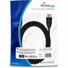Кабель мультимедійний HDMI to HDMI 3.0m Mediarange (MRCS155)