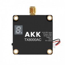 Відеопередавач (VTX) AKK AKK Ultra Long Range 8W 4.9G-6G 96CH (TX8000AC)