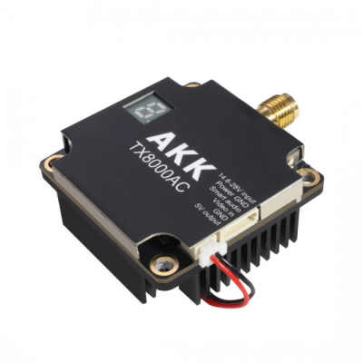 Відеопередавач (VTX) AKK AKK Ultra Long Range 8W 4.9G-6G 96CH (TX8000AC)