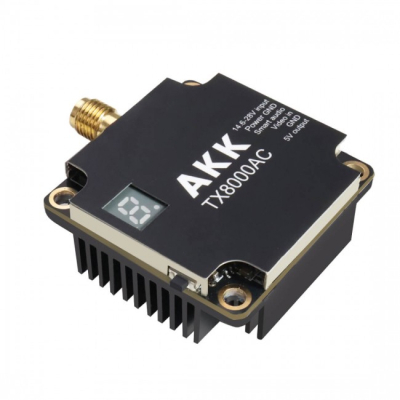 Відеопередавач (VTX) AKK AKK Ultra Long Range 8W 4.9G-6G 96CH (TX8000AC)