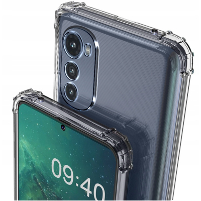 Чохол до мобільного телефона BeCover Anti-Shock Motorola Moto E32s Clear (709826)