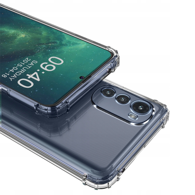 Чохол до мобільного телефона BeCover Anti-Shock Motorola Moto E32s Clear (709826)