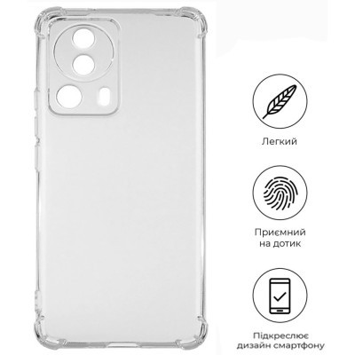 Чохол до мобільного телефона BeCover Anti-Shock Xiaomi 13 Lite Clear (709327)
