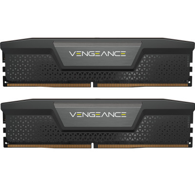 Модуль пам'яті для комп'ютера DDR5 48GB (2x24GB) 6400 MHz Vengeance Black Corsair (CMK48GX5M2B6400C36)