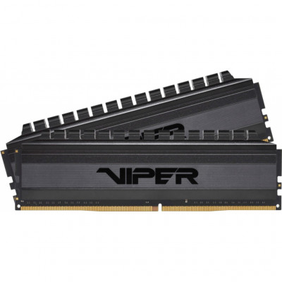 Модуль пам'яті для комп'ютера DDR4 16GB (2x8GB) 4000 MHz Viper 4 Blackout Patriot (PVB416G400C9K)