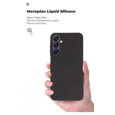 Чохол до мобільного телефона Armorstandart ICON Case Samsung A25 5G (A256) Black (ARM69656)